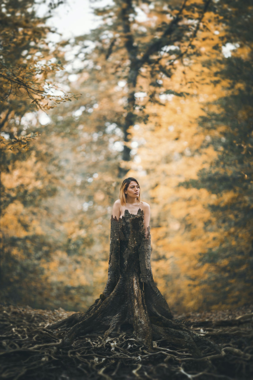 boudoir photoshoot in nature