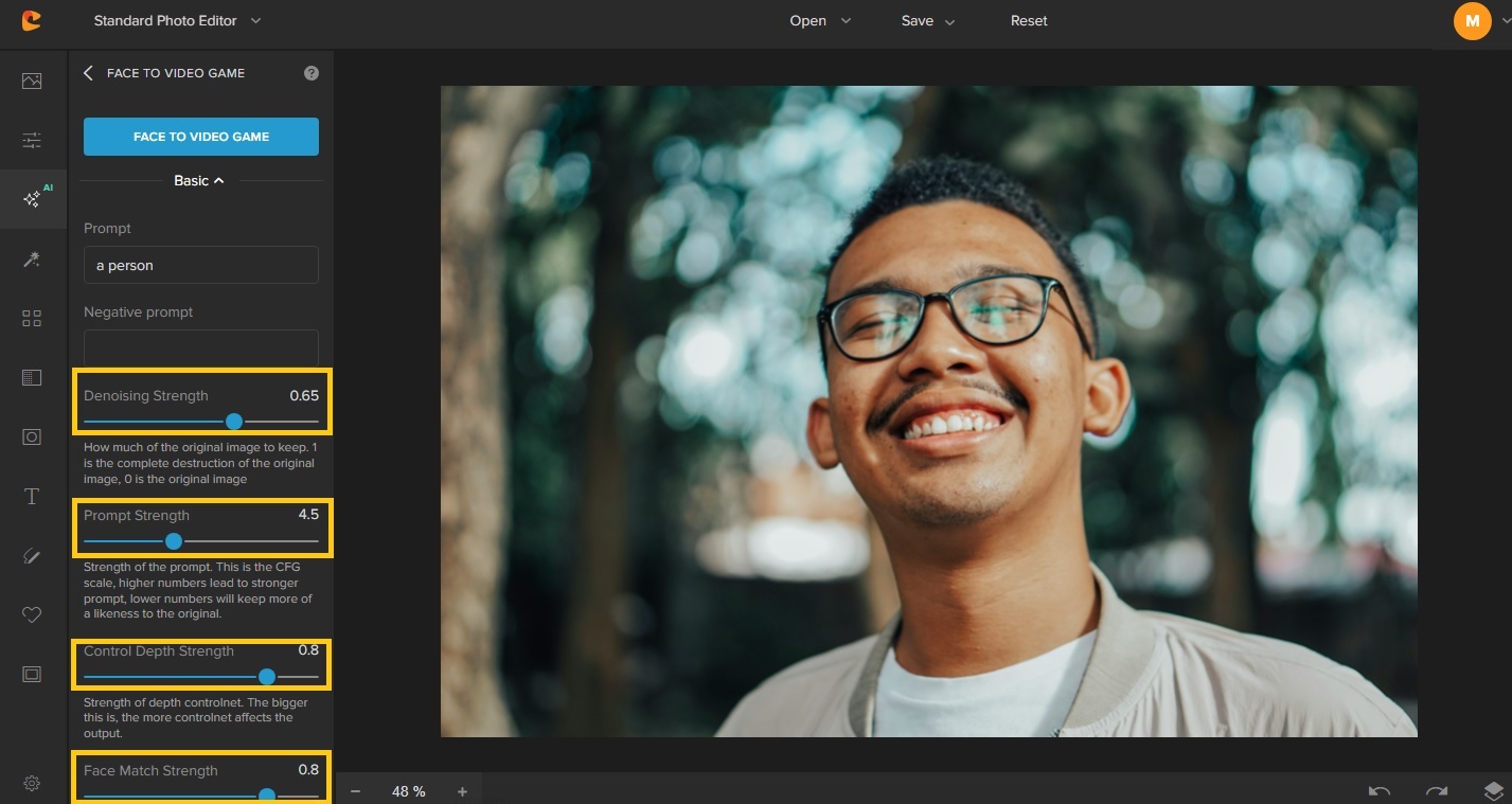 colorcinch adjust ps2 filters