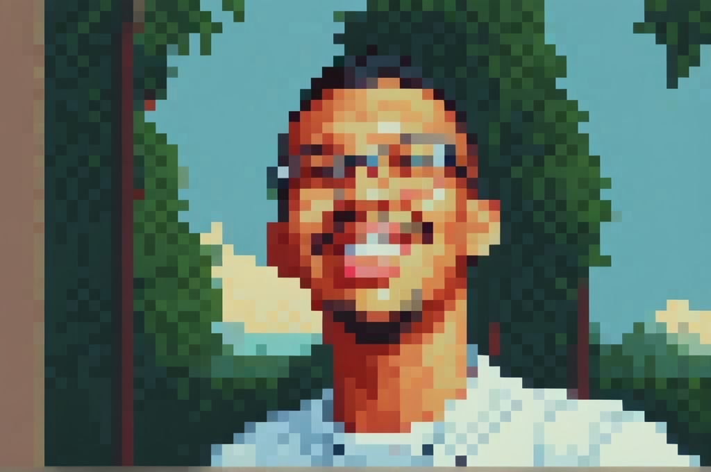 colorcinch face to pixel face morph