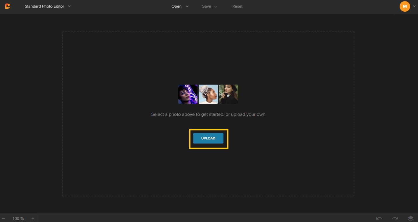 colorcinch standard photo editor
