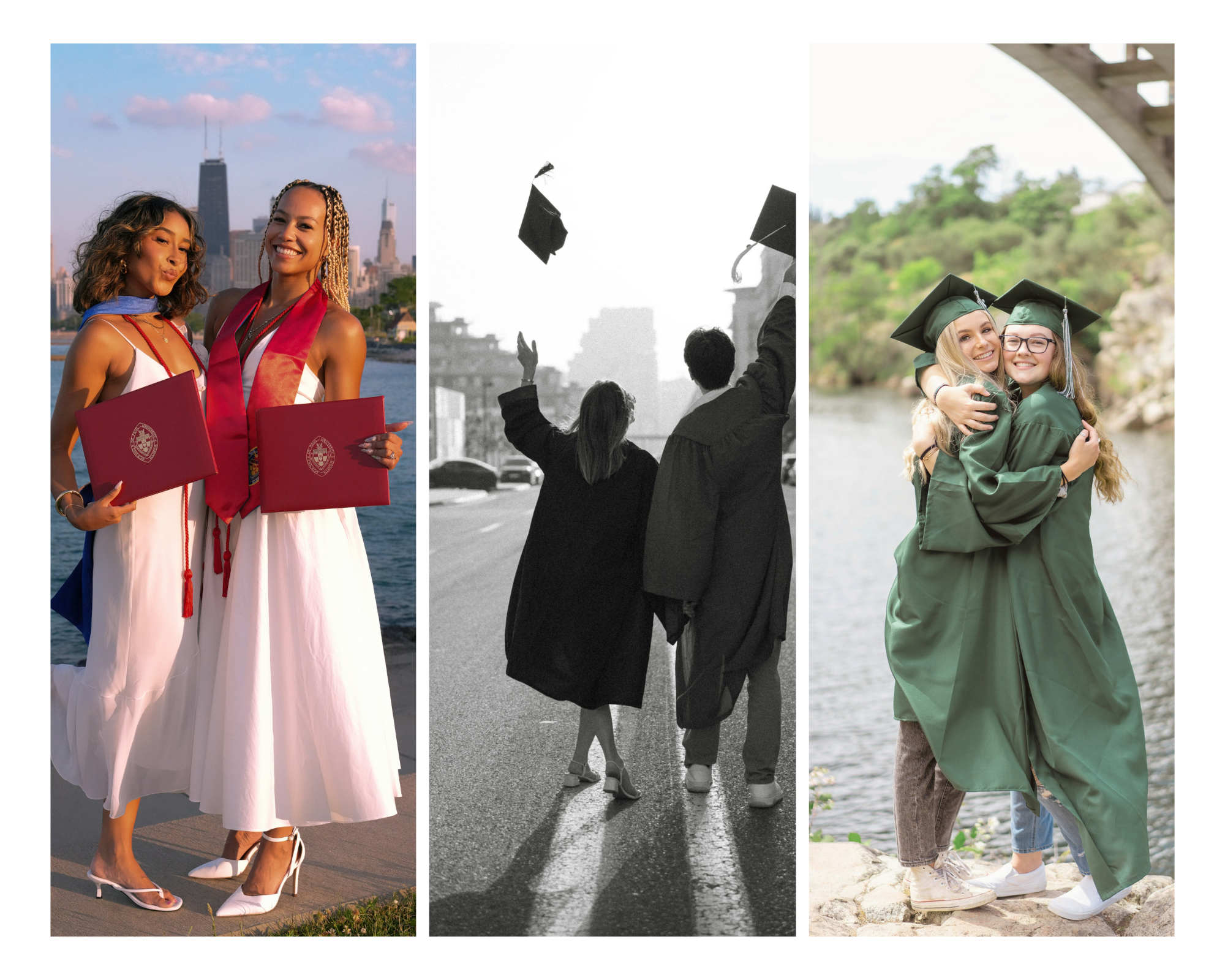 graduation picture with bestfriend