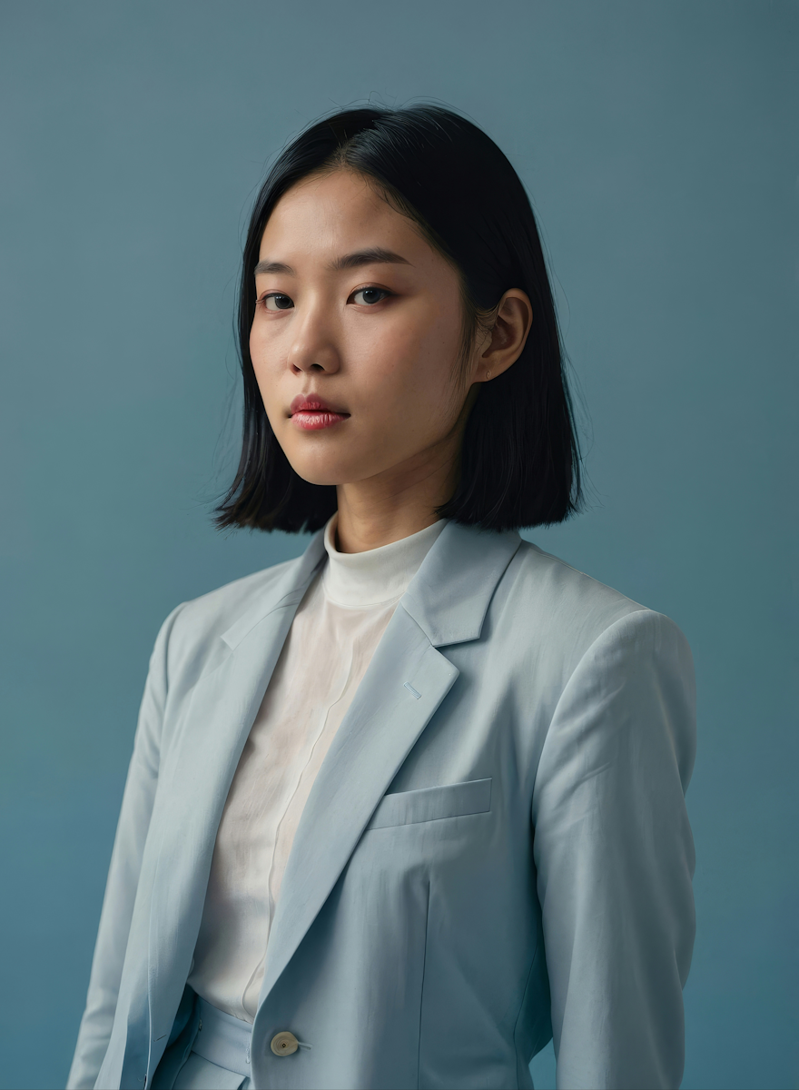 neutral headshot background