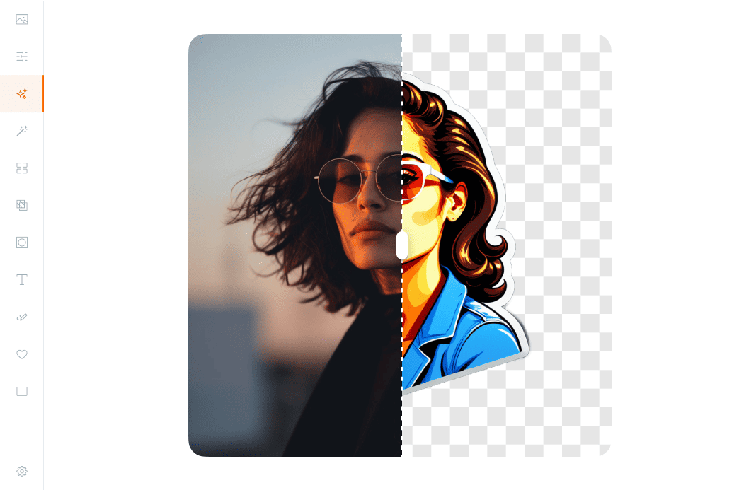 Turn your selfie into sticker
