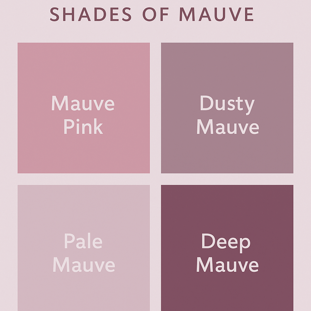 shades of mauve